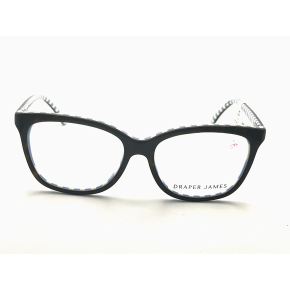 DRAPER JAMES DJ5002 BLUE/WHITE EYEGLASSES SUNGLASSES FRAMES 51-15-140 - Picture 1 of 3
